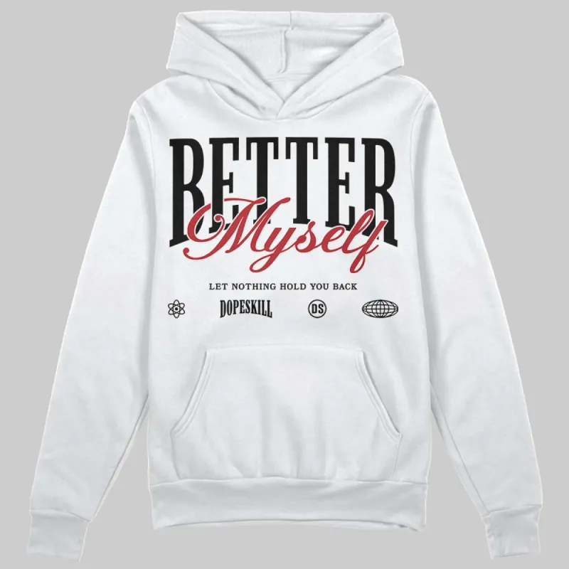 Black Toe 14s DopeSkill Hoodie Sweatshirt Better Myself Graphic sold by DopeSkill