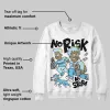 Legend Blue 11s DopeSkill Sweatshirt No Risk No Story Graphic sold by DopeSkill