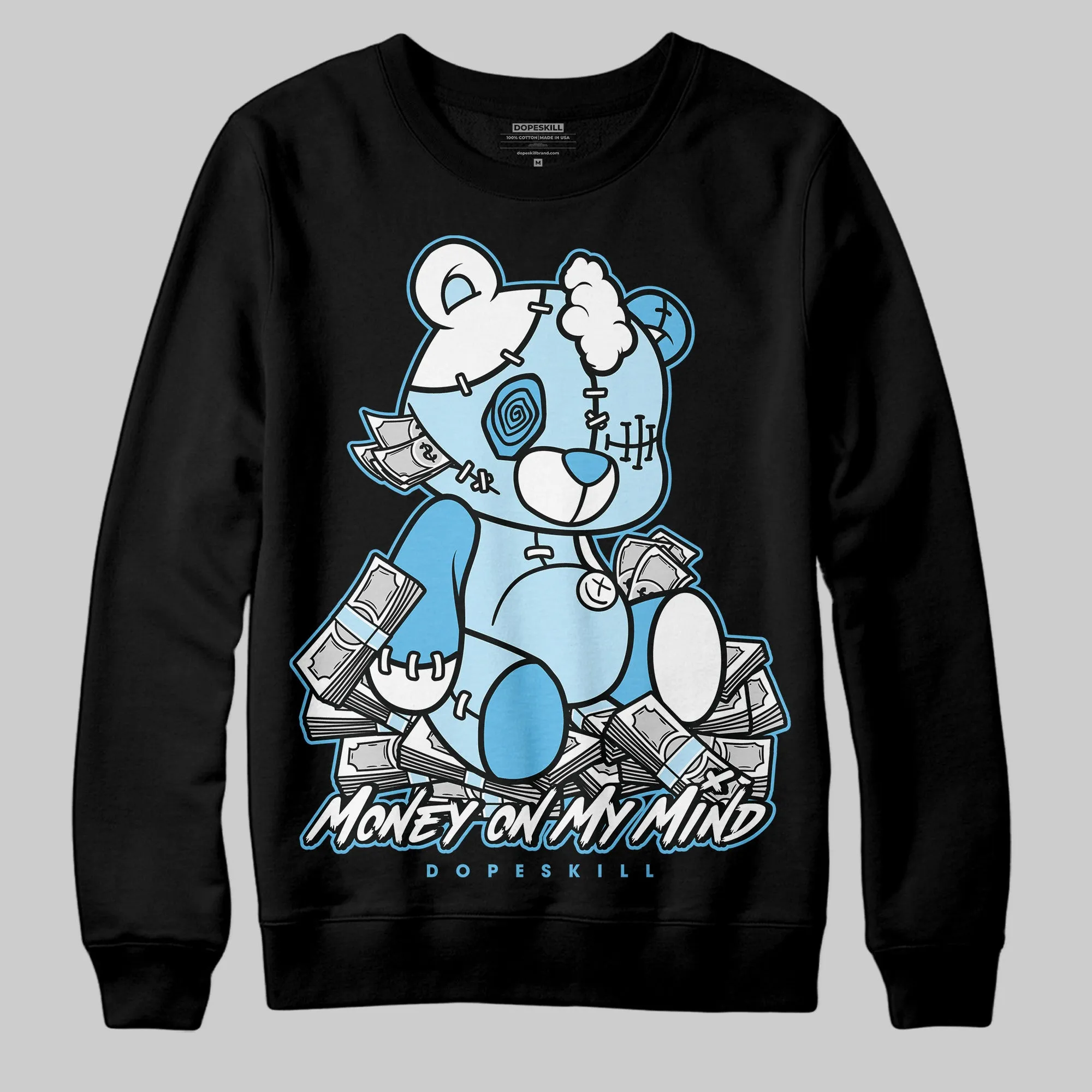 Legend Blue 11s DopeSkill Sweatshirt MOMM Bear Graphic sold by DopeSkill product image thumbnail 2