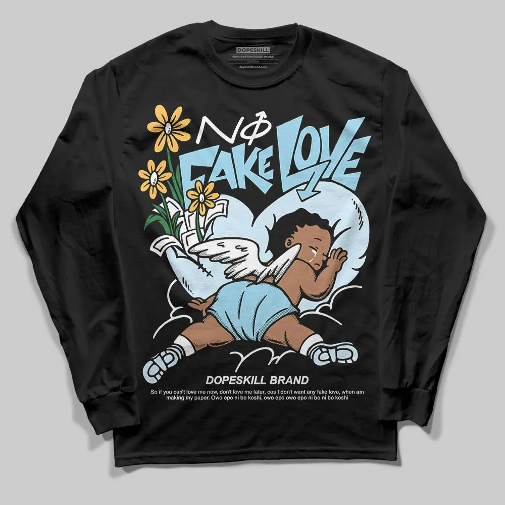 Knu Stack Vintage Satin Dream Blue DopeSkill Long Sleeve T-Shirt No Fake Love Graphic sold by DopeSkill product image thumbnail 2
