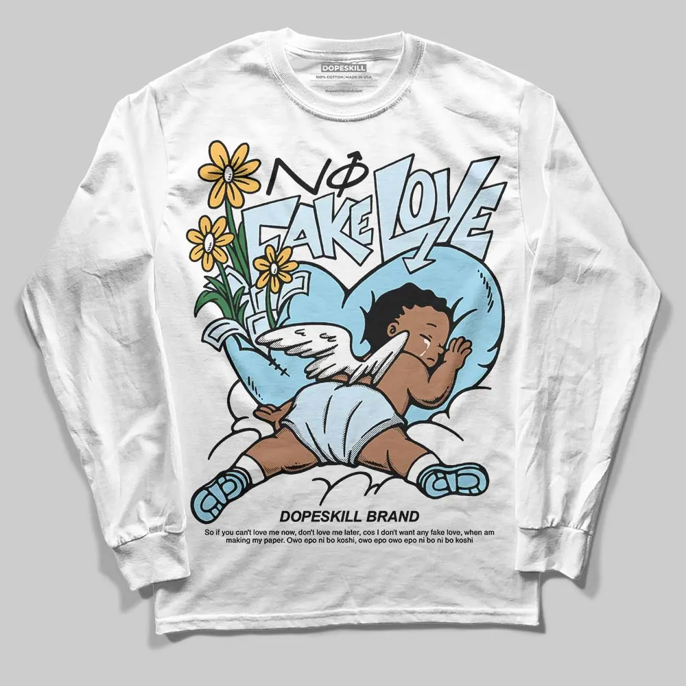 Knu Stack Vintage Satin Dream Blue DopeSkill Long Sleeve T-Shirt No Fake Love Graphic sold by DopeSkill