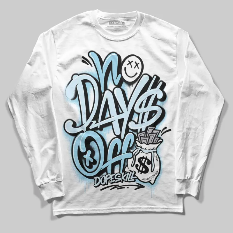 Knu Stack Vintage Satin Dream Blue DopeSkill Long Sleeve T-Shirt No Days Off Graphic sold by DopeSkill