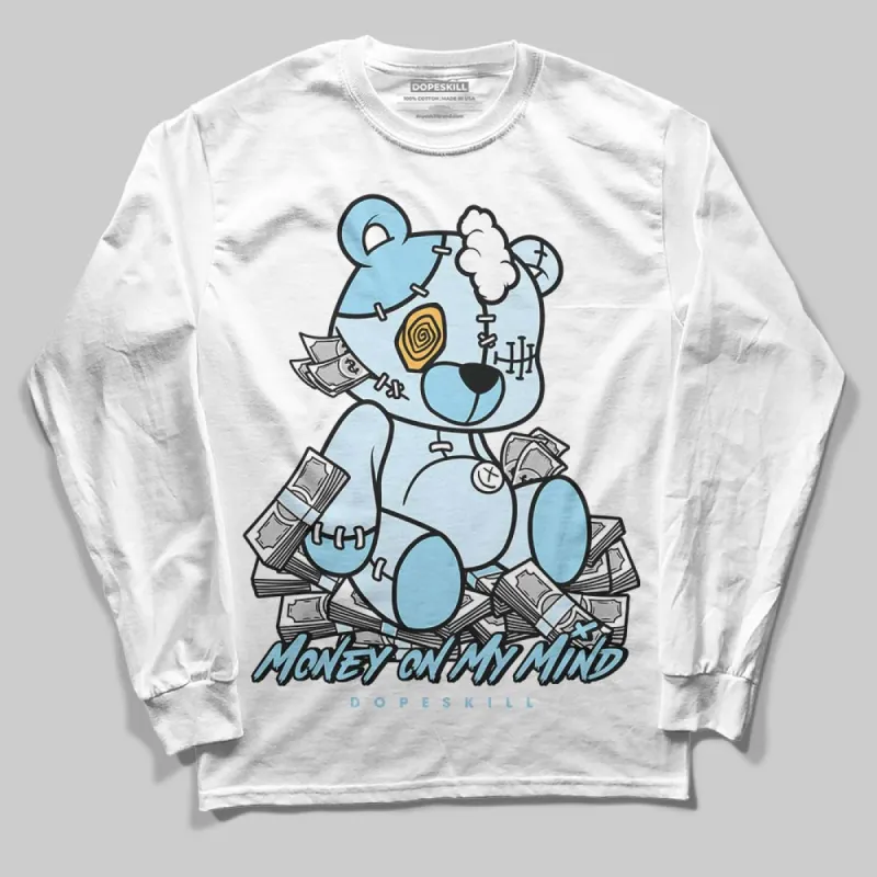 Knu Stack Vintage Satin Dream Blue DopeSkill Long Sleeve T-Shirt MOMM Bear Graphic sold by DopeSkill