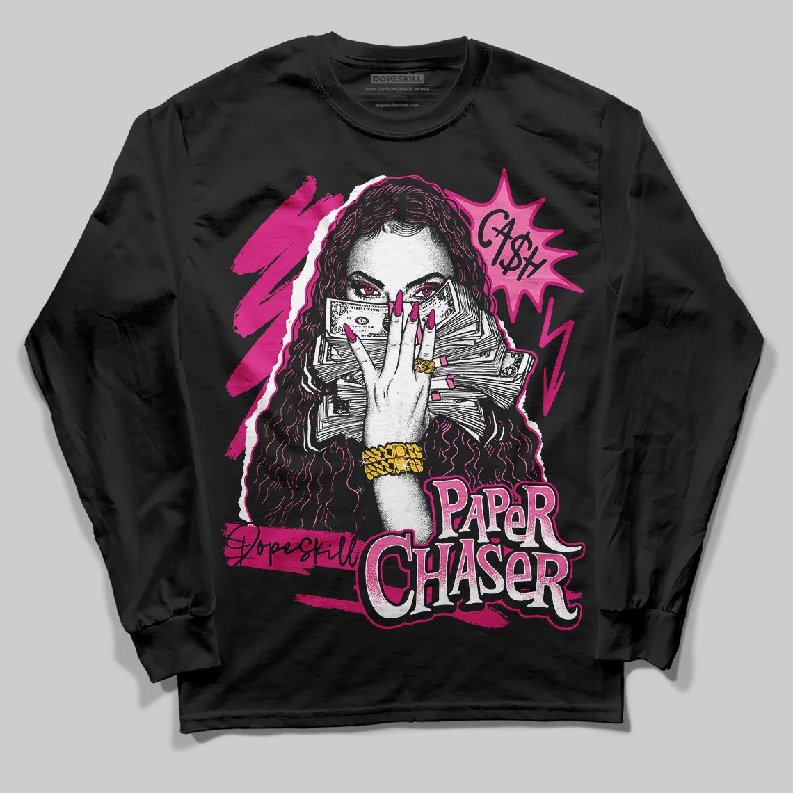 Rick RO Pink Leather Sneakers DopeSkill Long Sleeve T-Shirt NPC Graphic sold by DopeSkill