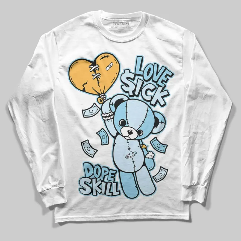 Knu Stack Vintage Satin Dream Blue DopeSkill Long Sleeve T-Shirt Love Sick Graphic sold by DopeSkill