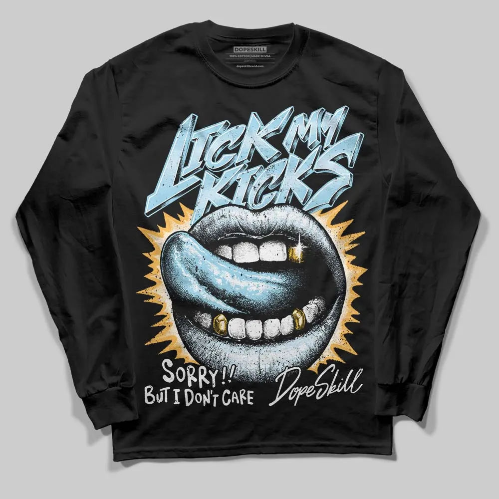 Knu Stack Vintage Satin Dream Blue DopeSkill Long Sleeve T-Shirt Lick My Kicks Graphic sold by DopeSkill product image thumbnail 2