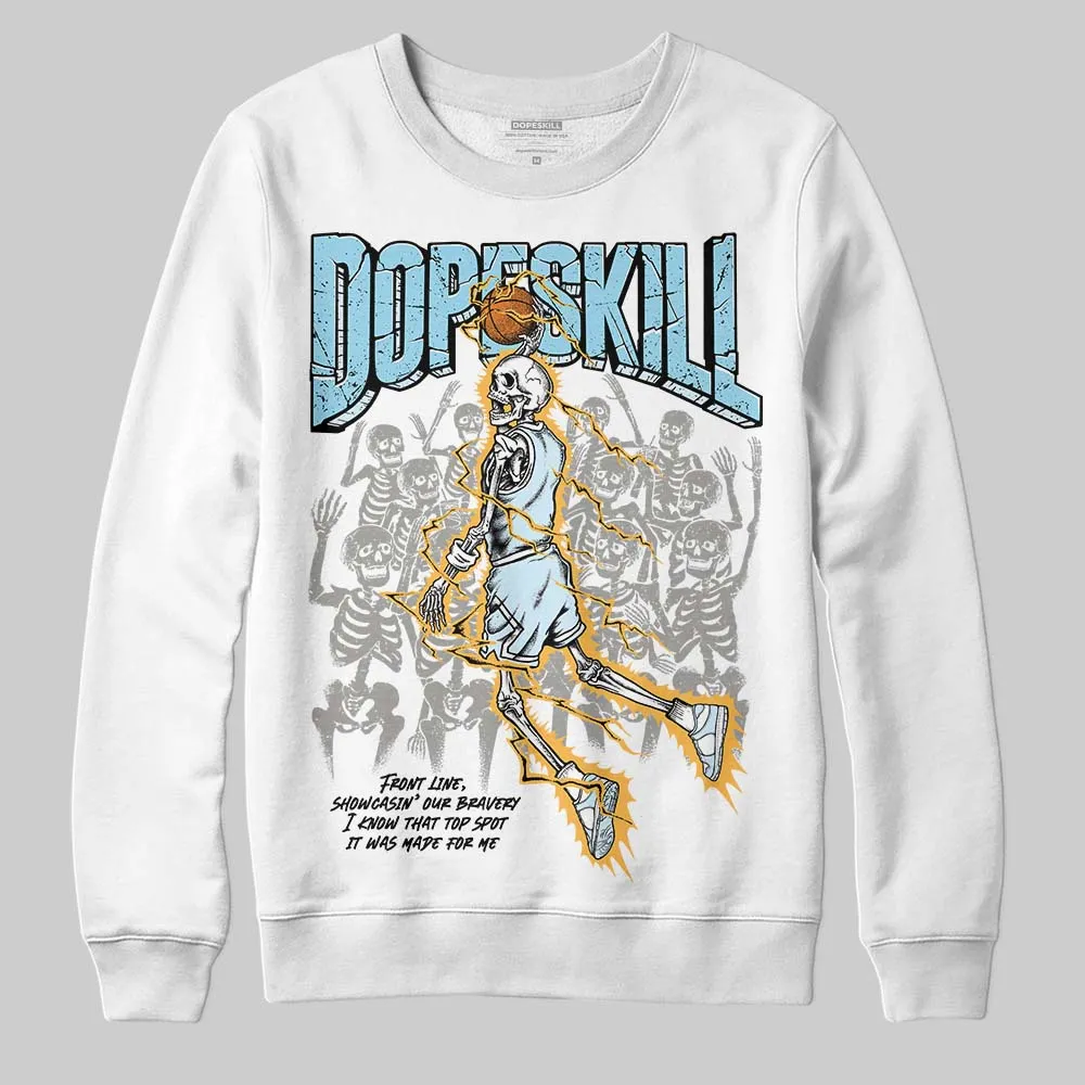 Knu Stack Vintage Satin Dream Blue DopeSkill Sweatshirt Thunder Dunk Graphic sold by DopeSkill