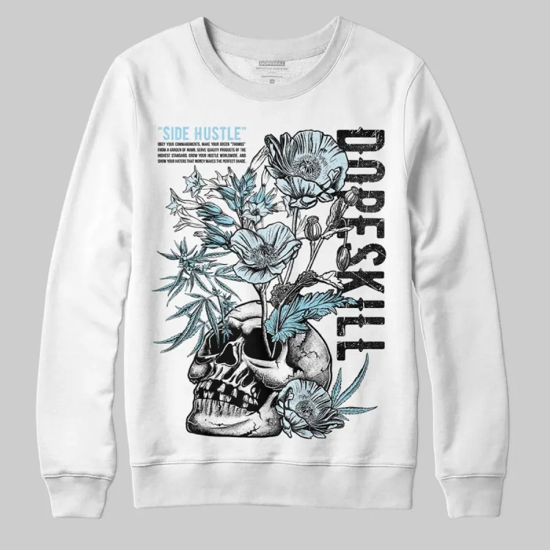 Knu Stack Vintage Satin Dream Blue DopeSkill Sweatshirt Side Hustle Graphic sold by DopeSkill