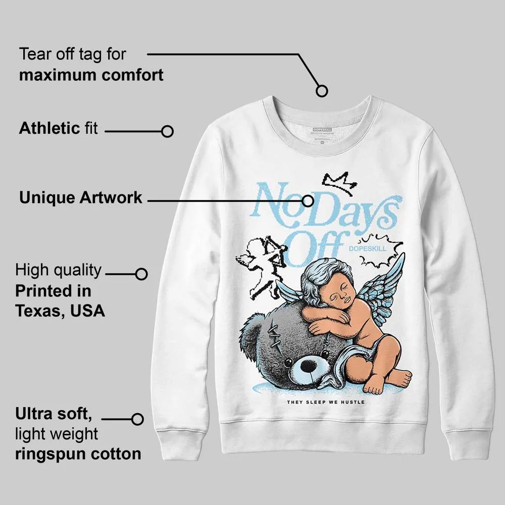 Knu Stack Vintage Satin Dream Blue DopeSkill Sweatshirt New No Days Off Graphic sold by DopeSkill product image thumbnail 3