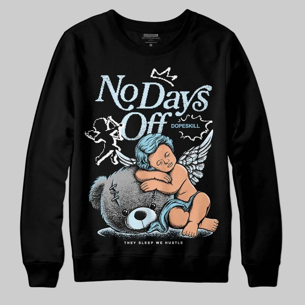 Knu Stack Vintage Satin Dream Blue DopeSkill Sweatshirt New No Days Off Graphic sold by DopeSkill product image thumbnail 2