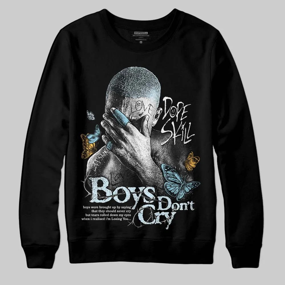Knu Stack Vintage Satin Dream Blue DopeSkill Sweatshirt Boys Don't Cry Graphic sold by DopeSkill product image thumbnail 2