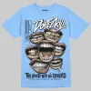 Knu Stack Vintage Satin Dream Blue DopeSkill Blue T-shirt The Mouth With No Droughts Graphic sold by DopeSkill