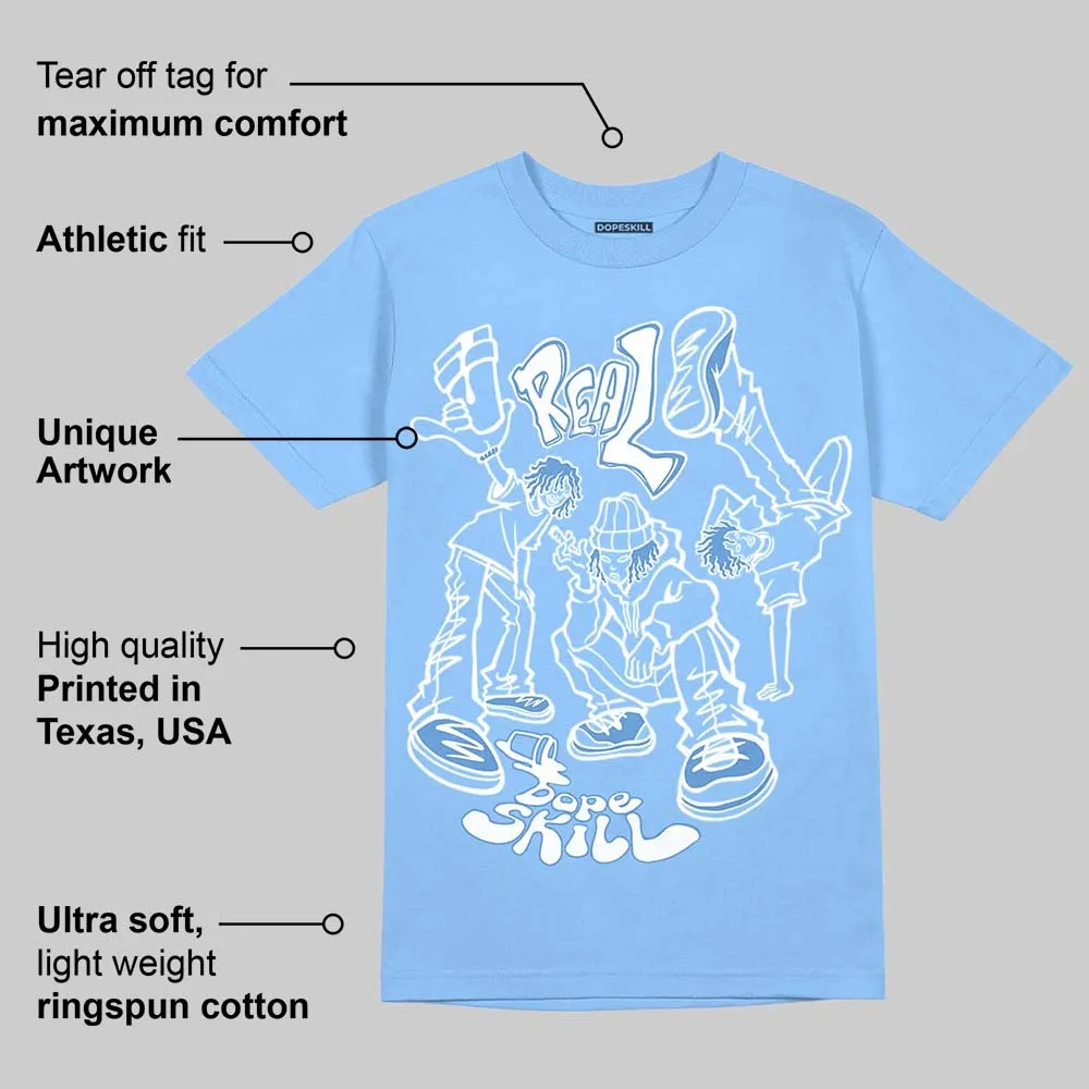 Knu Stack Vintage Satin Dream Blue DopeSkill Blue T-shirt Real Y2K Players Graphic sold by DopeSkill product image thumbnail 2