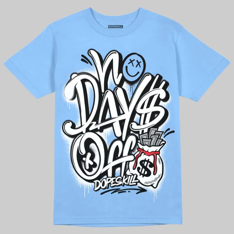 Knu Stack Vintage Satin Dream Blue DopeSkill Blue T-shirt No Days Off Graphic sold by DopeSkill