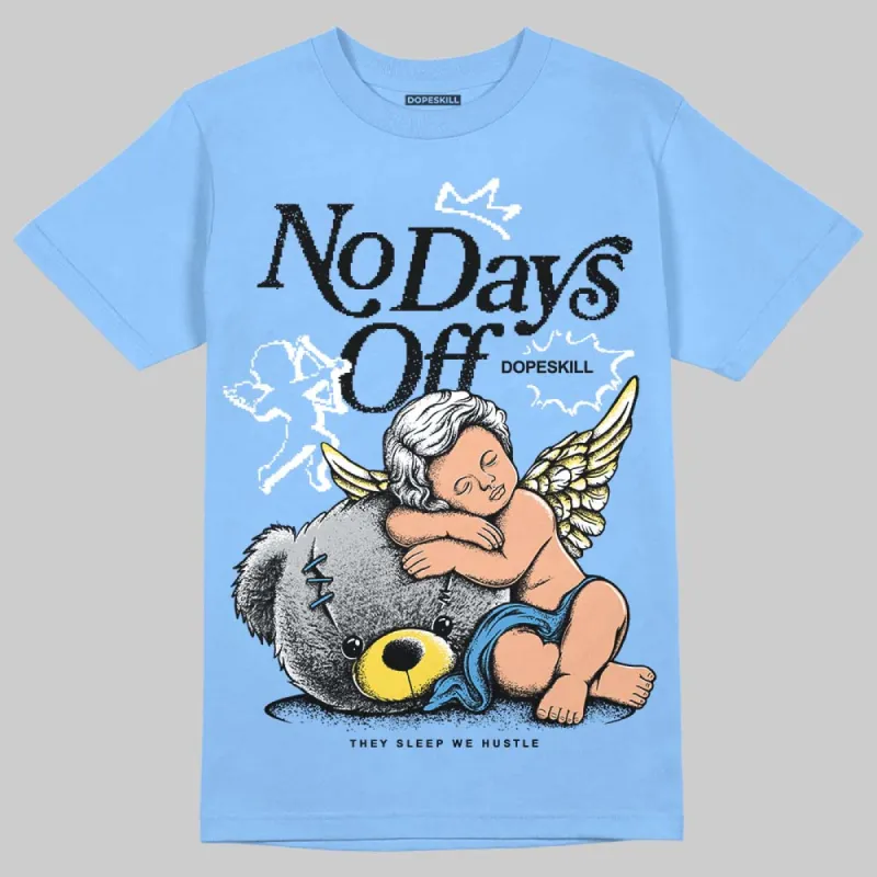 Knu Stack Vintage Satin Dream Blue DopeSkill Blue T-shirt New No Days Off Graphic sold by DopeSkill