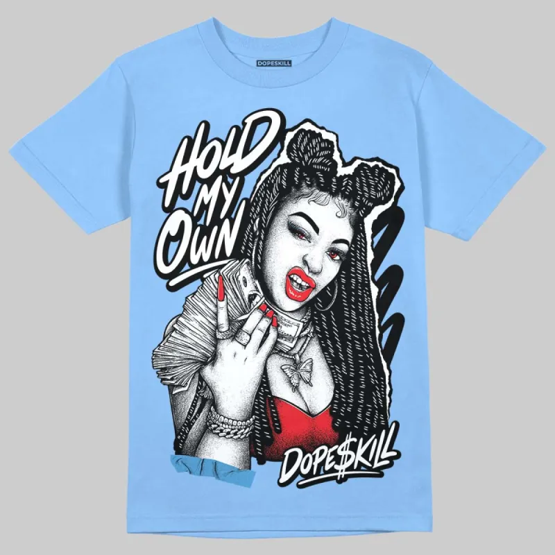 Knu Stack Vintage Satin Dream Blue DopeSkill Blue T-shirt New H.M.O Graphic sold by DopeSkill
