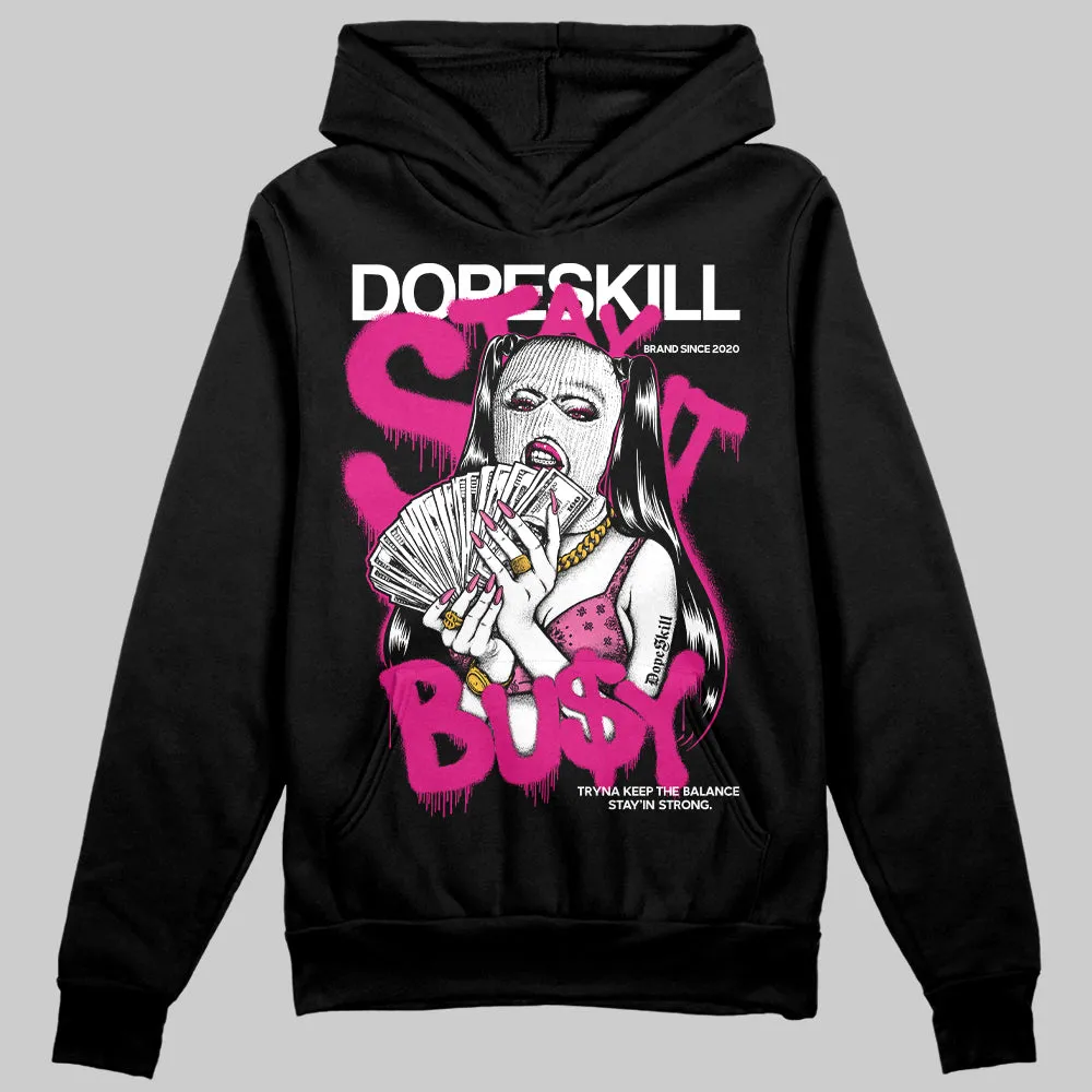 Rick RO Pink Leather Sneakers DopeSkill Hoodie Sweatshirt Stay It Busy Graphic sold by DopeSkill