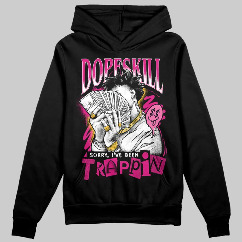 Rick RO Pink Leather Sneakers DopeSkill Hoodie Sweatshirt Sorry I've Been Trappin Graphic sold by DopeSkill