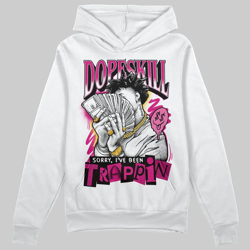 Rick RO Pink Leather Sneakers DopeSkill Hoodie Sweatshirt Sorry I've Been Trappin Graphic sold by DopeSkill product image thumbnail 2