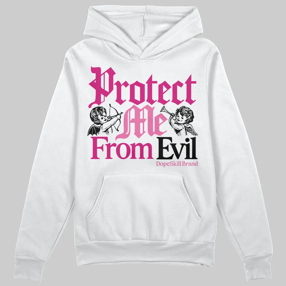 Rick RO Pink Leather Sneakers DopeSkill Hoodie Sweatshirt Protect Me From Evil Graphic sold by DopeSkill product image thumbnail 2