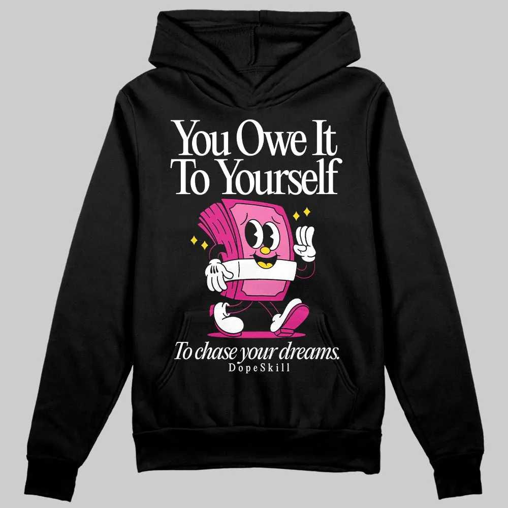 Rick RO Pink Leather Sneakers DopeSkill Hoodie Sweatshirt Owe It To Yourself Graphic sold by DopeSkill