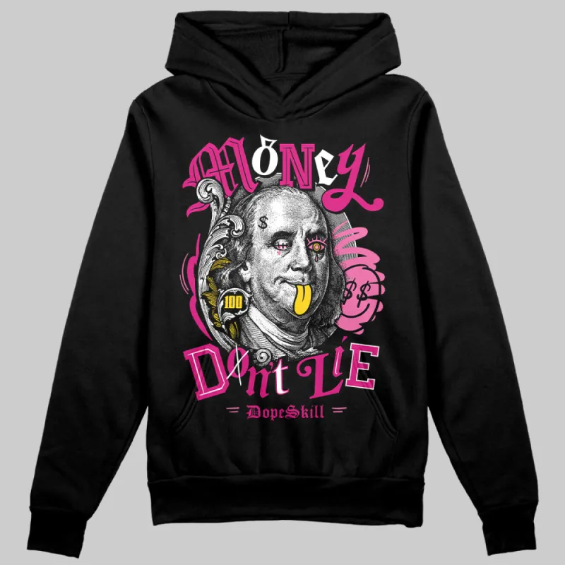 Rick RO Pink Leather Sneakers DopeSkill Hoodie Sweatshirt Money Don't Lie Graphic sold by DopeSkill