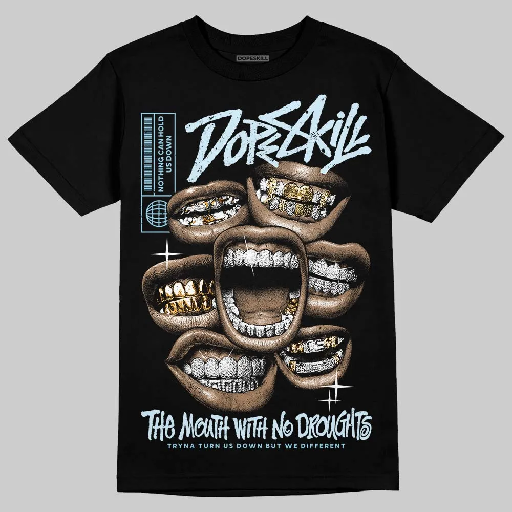 Knu Stack Vintage Satin Dream Blue DopeSkill T-Shirt The Mouth With No Droughts Graphic sold by DopeSkill product image thumbnail 2