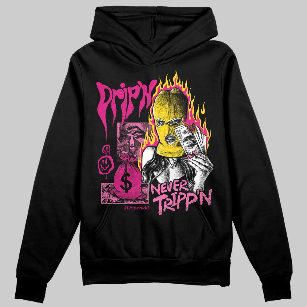 Rick RO Pink Leather Sneakers DopeSkill Hoodie Sweatshirt Drip'n Never Tripp'n Graphic sold by DopeSkill