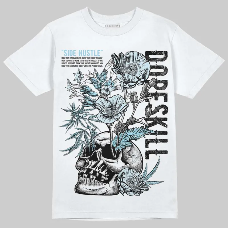 Knu Stack Vintage Satin Dream Blue DopeSkill T-Shirt Side Hustle Graphic sold by DopeSkill