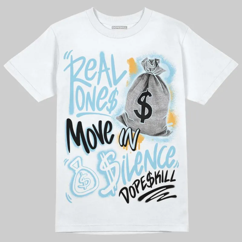 Knu Stack Vintage Satin Dream Blue DopeSkill T-Shirt Real Ones Move In Silence Graphic sold by DopeSkill