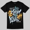 Knu Stack Vintage Satin Dream Blue DopeSkill T-Shirt No Money No Love Typo Graphic sold by DopeSkill