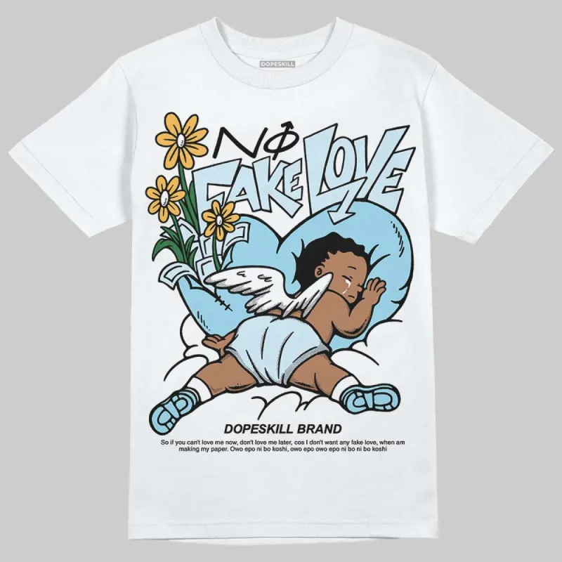 Knu Stack Vintage Satin Dream Blue DopeSkill T-Shirt No Fake Love Graphic sold by DopeSkill