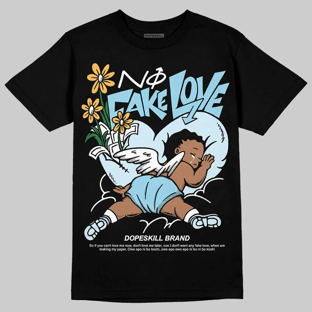 Knu Stack Vintage Satin Dream Blue DopeSkill T-Shirt No Fake Love Graphic sold by DopeSkill product image thumbnail 2