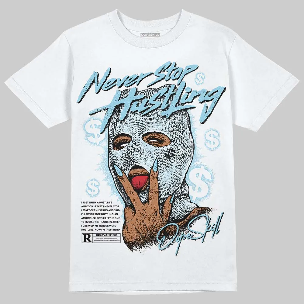 Knu Stack Vintage Satin Dream Blue DopeSkill T-Shirt Never Stop Hustling Graphic sold by DopeSkill