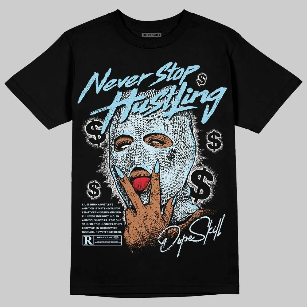 Knu Stack Vintage Satin Dream Blue DopeSkill T-Shirt Never Stop Hustling Graphic sold by DopeSkill product image thumbnail 2