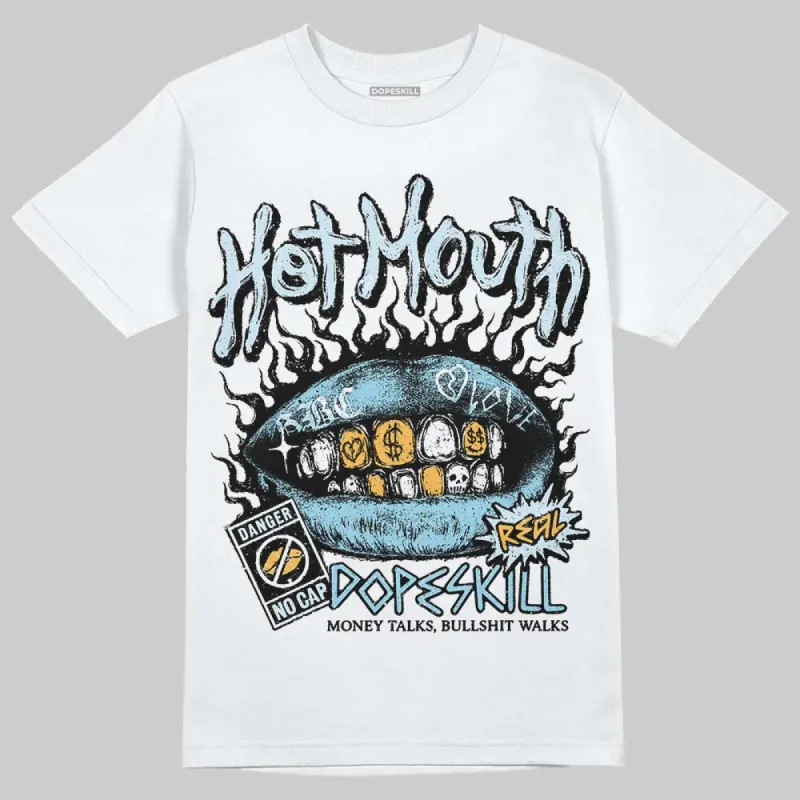 Knu Stack Vintage Satin Dream Blue DopeSkill T-Shirt Hot Mouth Graphic sold by DopeSkill