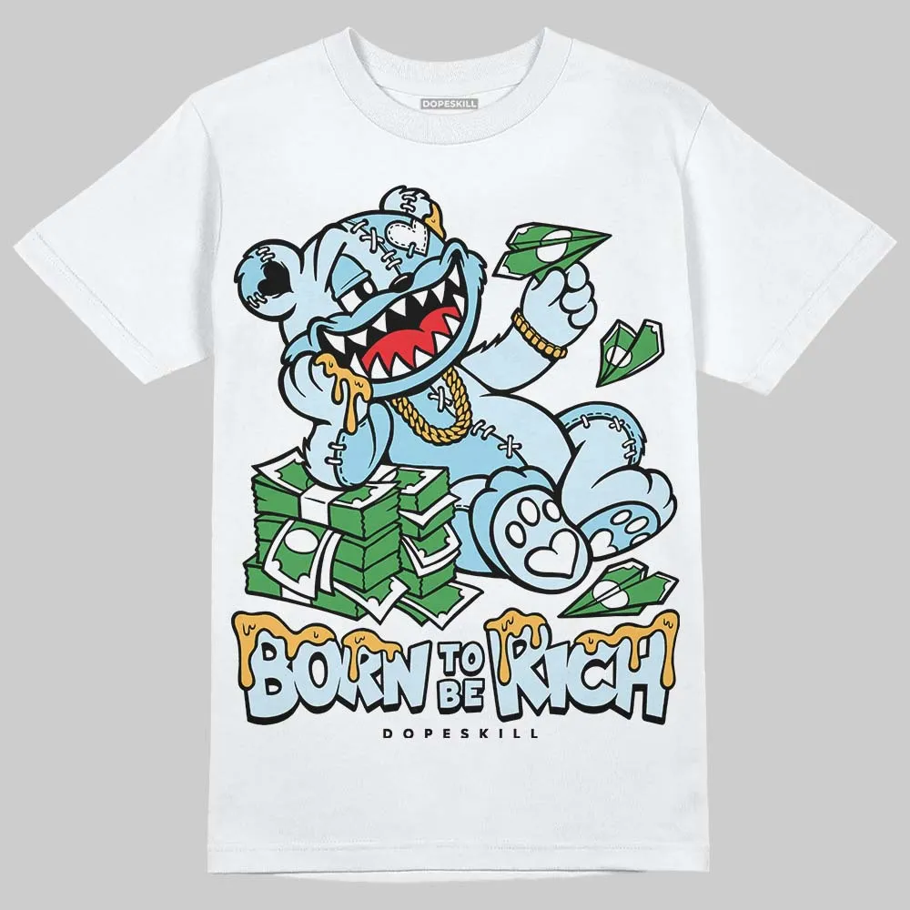 Knu Stack Vintage Satin Dream Blue DopeSkill T-Shirt Born To Be Rich Graphic sold by DopeSkill