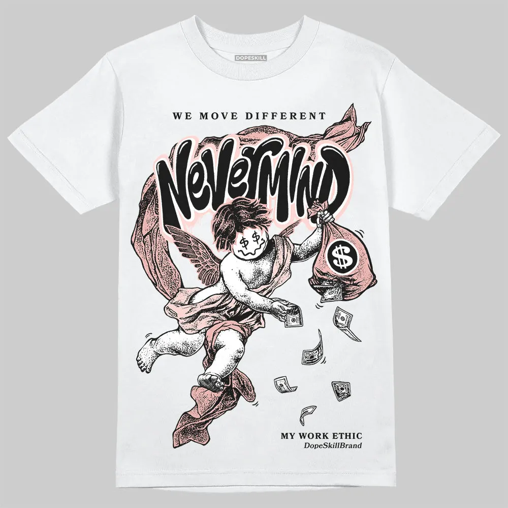 Leather Curb Glitter Pale Pink DopeSkill T-Shirt Nevermind Graphic sold by DopeSkill product image thumbnail 2