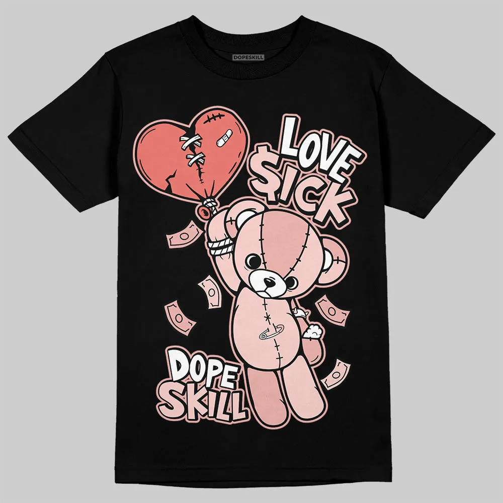 Leather Curb Glitter Pale Pink DopeSkill T-Shirt Love Sick Graphic sold by DopeSkill