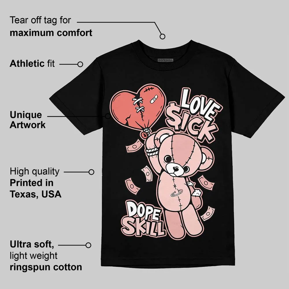 Leather Curb Glitter Pale Pink DopeSkill T-Shirt Love Sick Graphic sold by DopeSkill product image thumbnail 3
