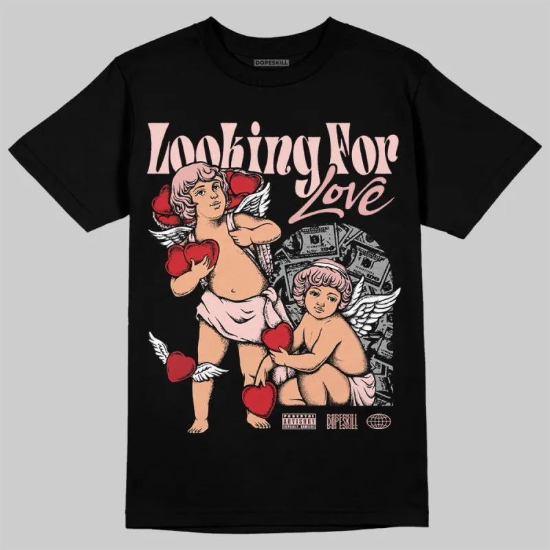 Leather Curb Glitter Pale Pink DopeSkill T-Shirt Looking For Love Graphic sold by DopeSkill