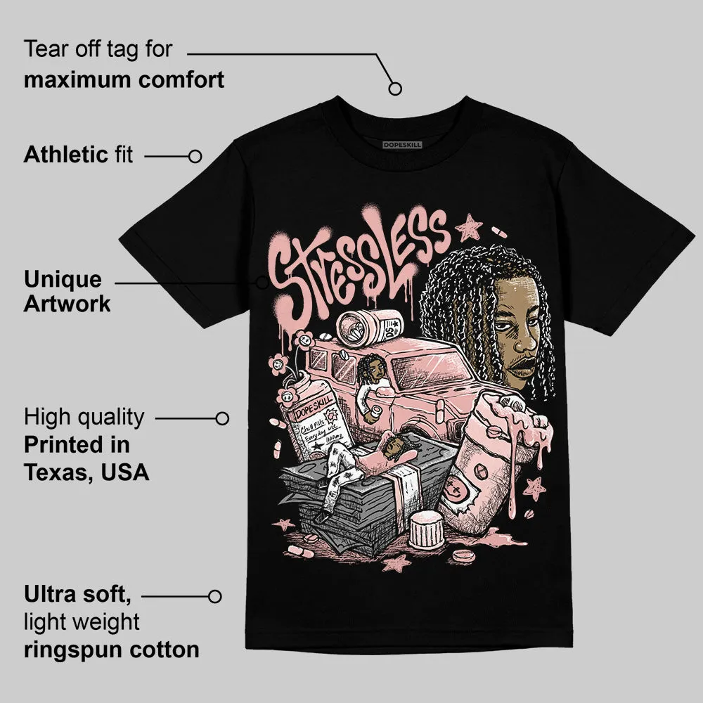 Leather Curb Glitter Pale Pink DopeSkill T-Shirt Stressless Graphic sold by DopeSkill product image thumbnail 3