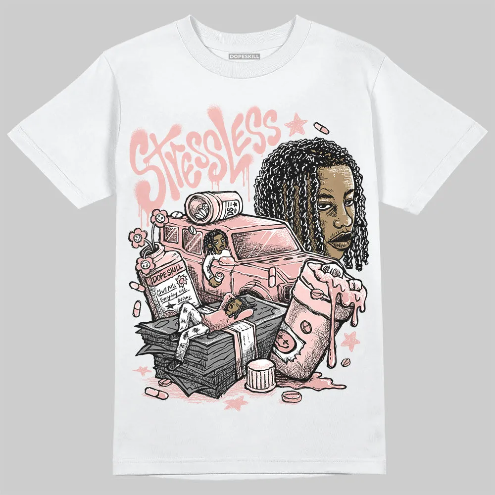 Leather Curb Glitter Pale Pink DopeSkill T-Shirt Stressless Graphic sold by DopeSkill product image thumbnail 2