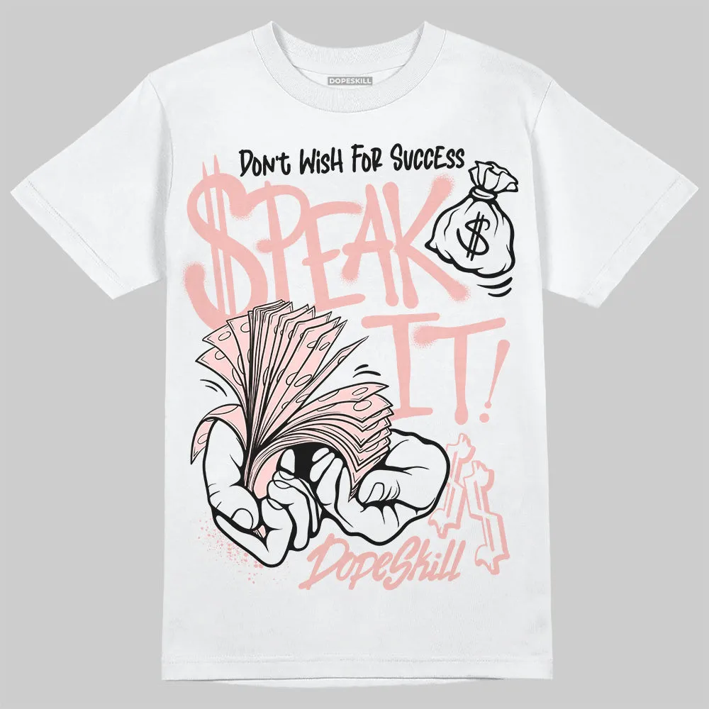 Leather Curb Glitter Pale Pink DopeSkill T-Shirt Speak It Graphic sold by DopeSkill product image thumbnail 2