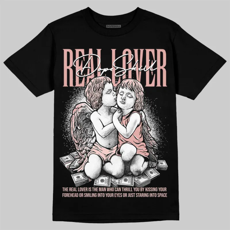 Leather Curb Glitter Pale Pink DopeSkill T-Shirt Real Lover Graphic sold by DopeSkill
