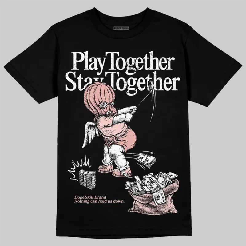 Leather Curb Glitter Pale Pink DopeSkill T-Shirt Play together, Stay together Graphic sold by DopeSkill
