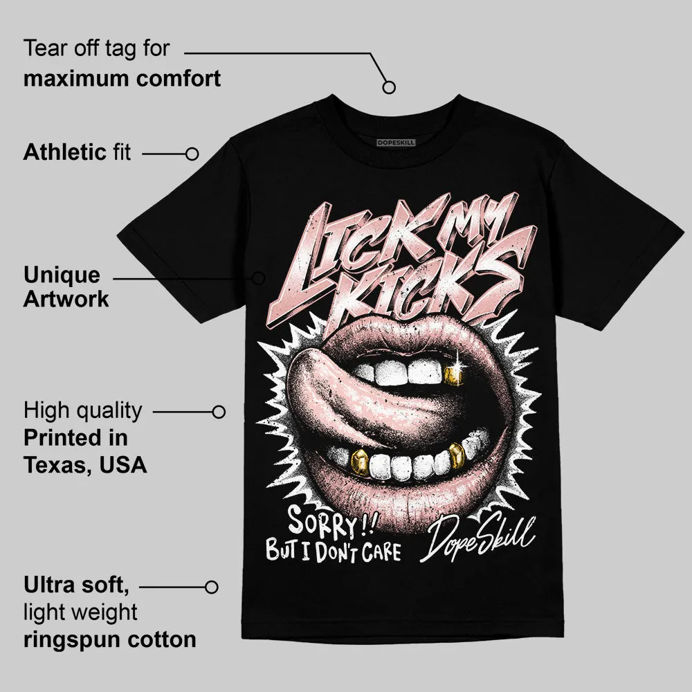 Leather Curb Glitter Pale Pink DopeSkill T-Shirt Lick My Kicks Graphic sold by DopeSkill product image thumbnail 3