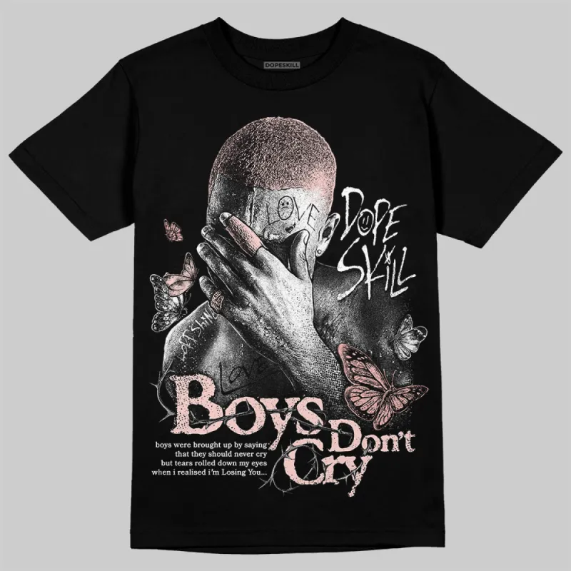 Leather Curb Glitter Pale Pink DopeSkill T-Shirt Boys Don't Cry Graphic sold by DopeSkill