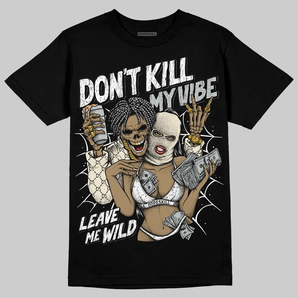 Reverse Metallic 5s DopeSkill T-Shirt Don't Kill My Vibe Graphic sold by DopeSkill product image thumbnail 2
