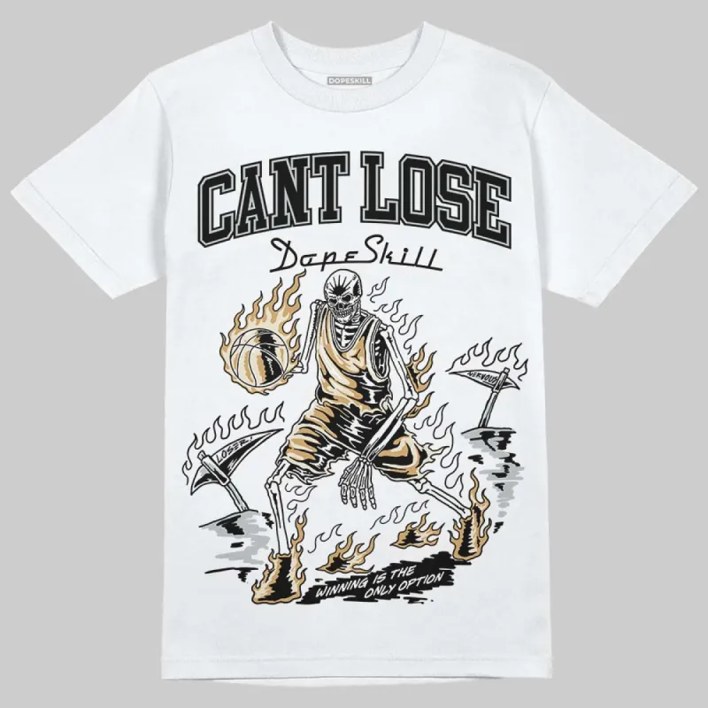 Reverse Metallic 5s DopeSkill T-Shirt Cant Lose Graphic sold by DopeSkill